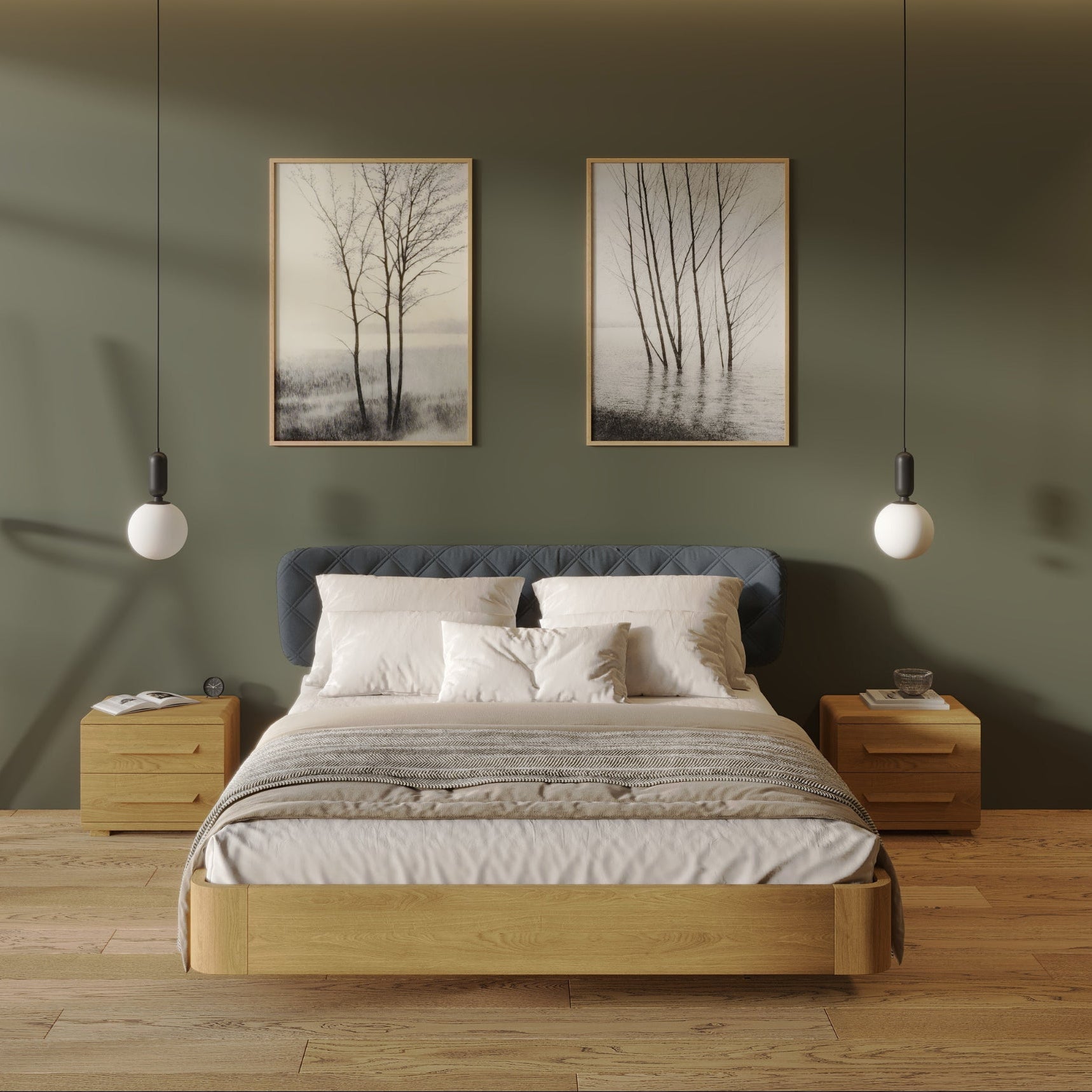 Butterfly Stained Brown Oak