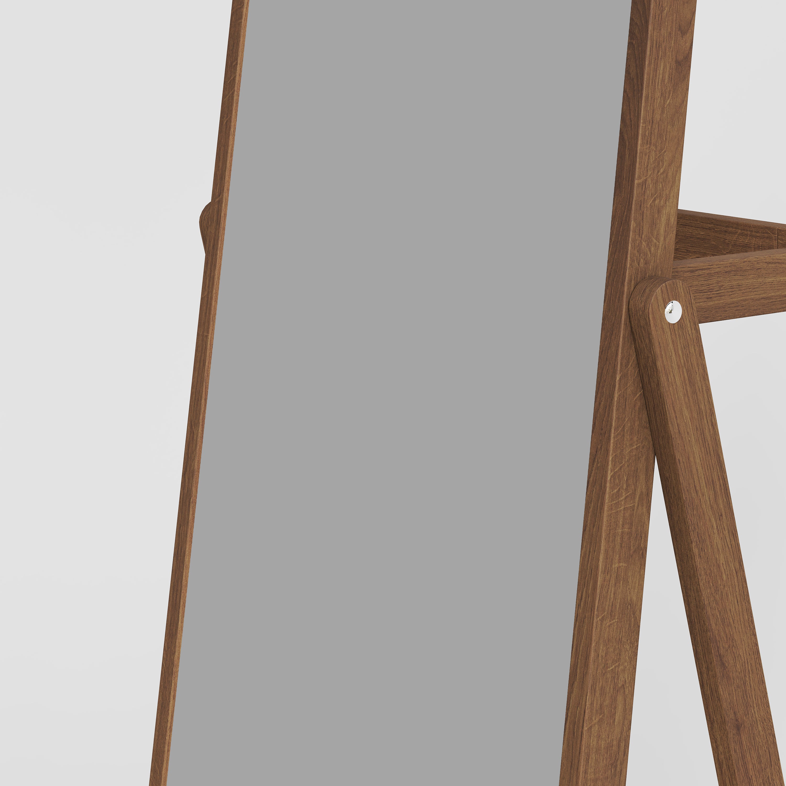 Floor Mirror Natural Oak