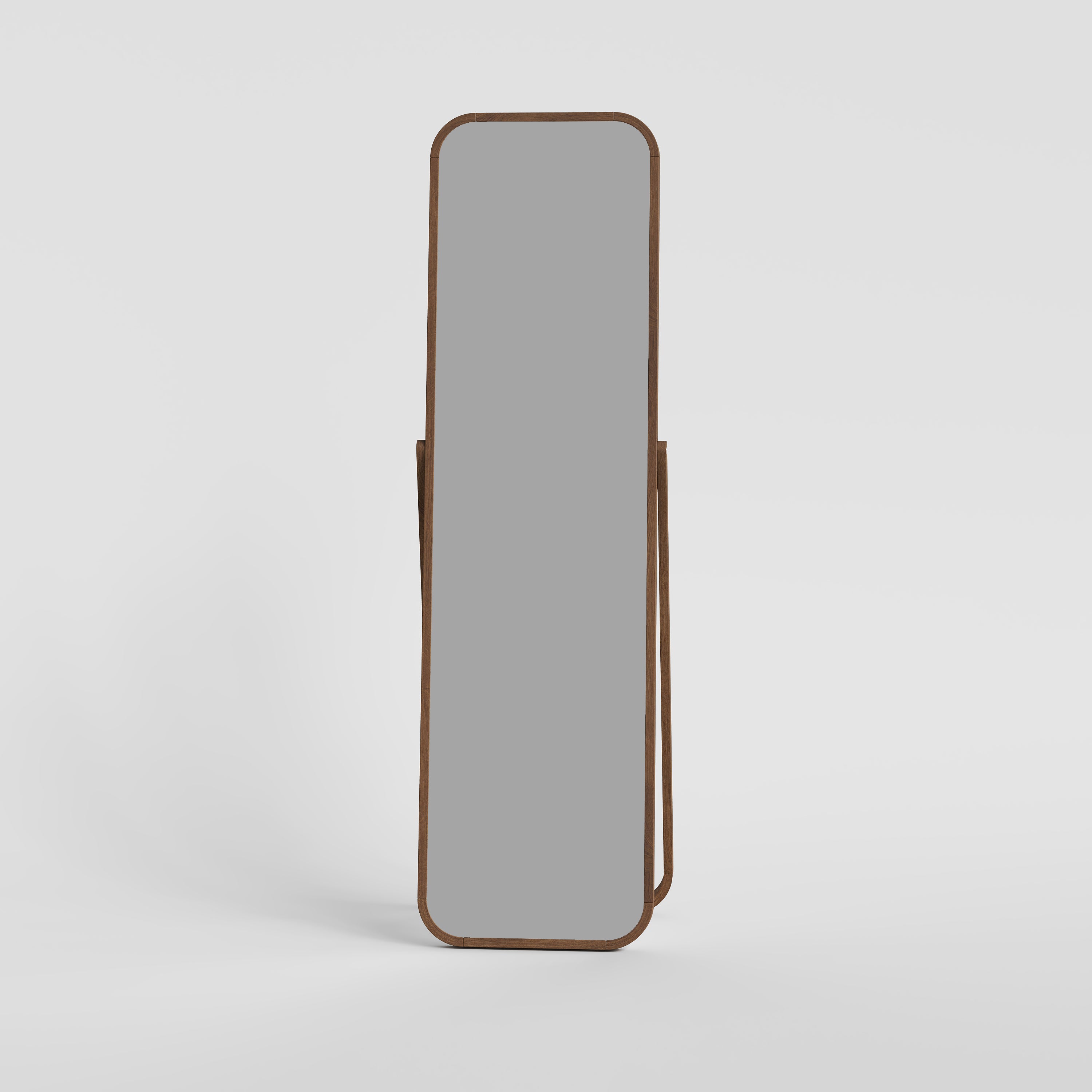 Floor Mirror Natural Oak