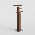 Valet Stand Stained Brown Oak