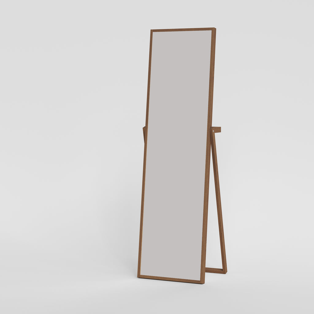 Bayamo Floor Mirror Natural Oak