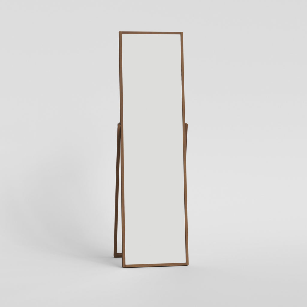 Bayamo Floor Mirror Natural Oak