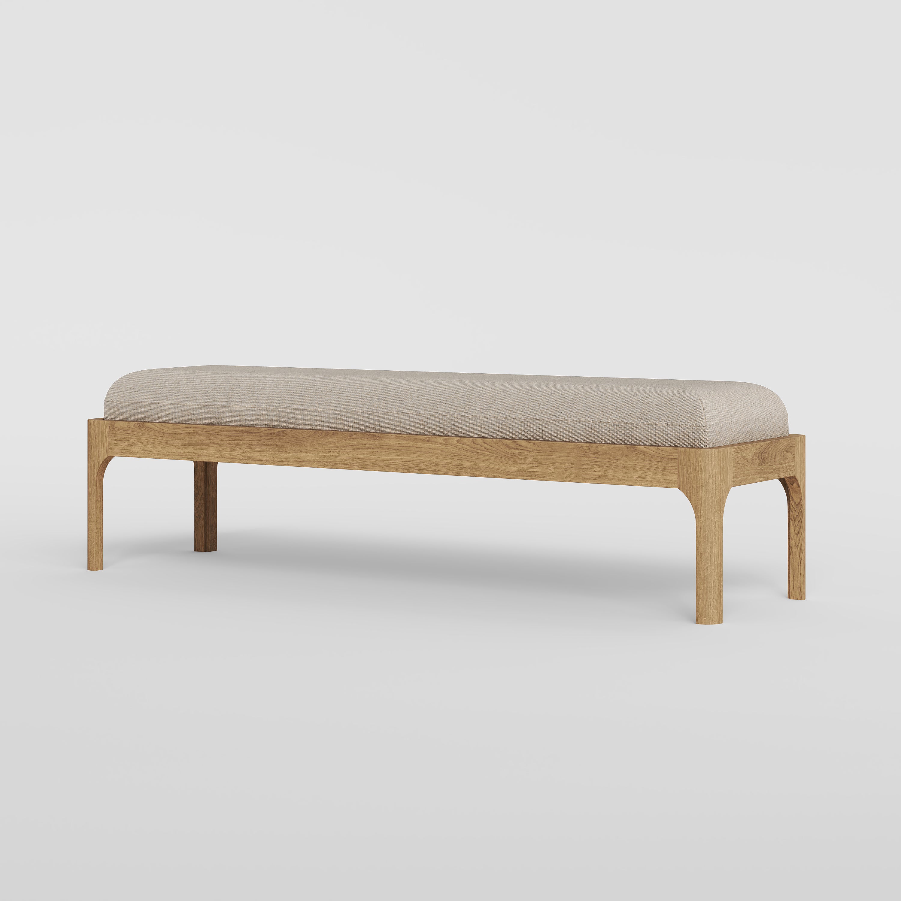 Bedroom Bench Natural Oak