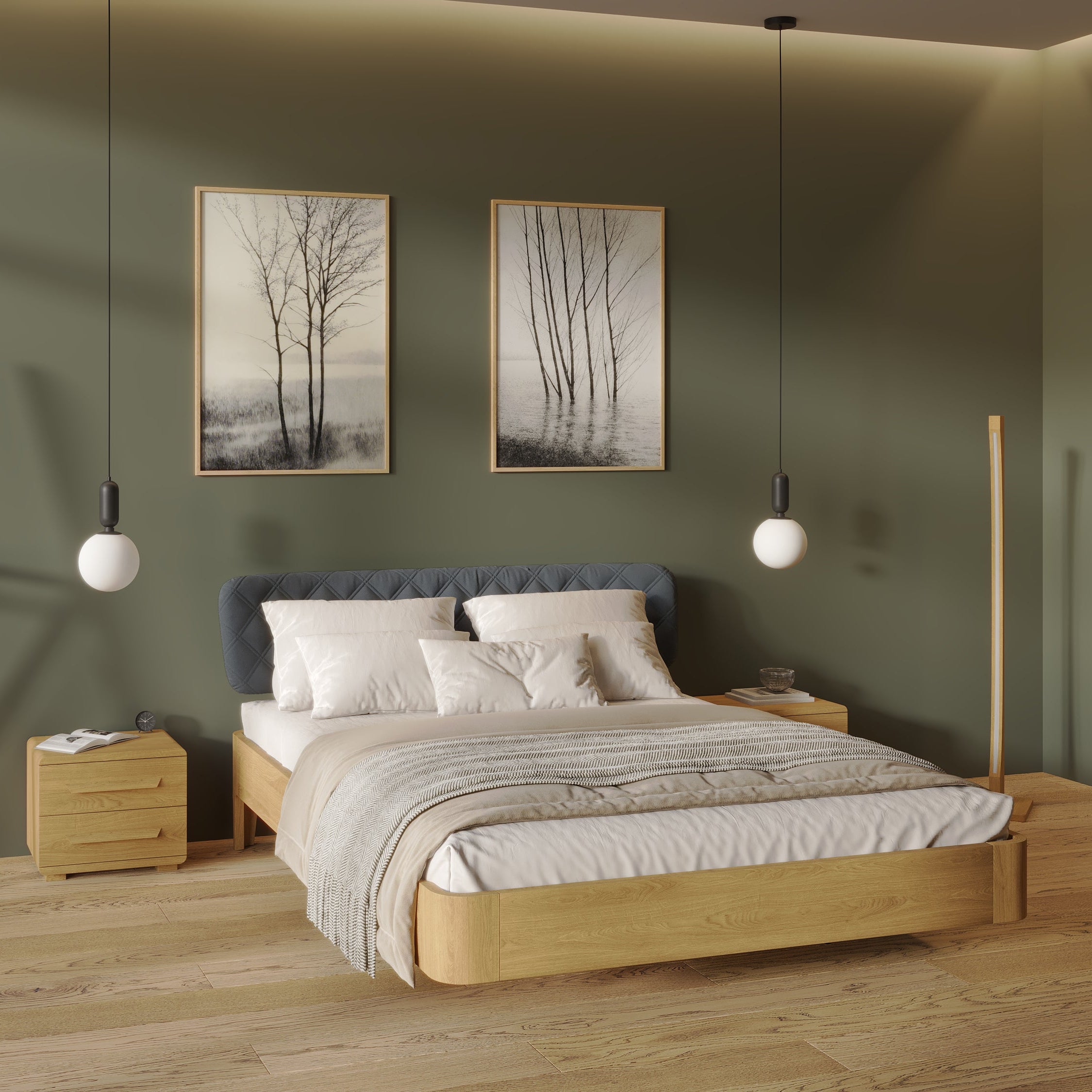 Butterfly Stained Brown Oak