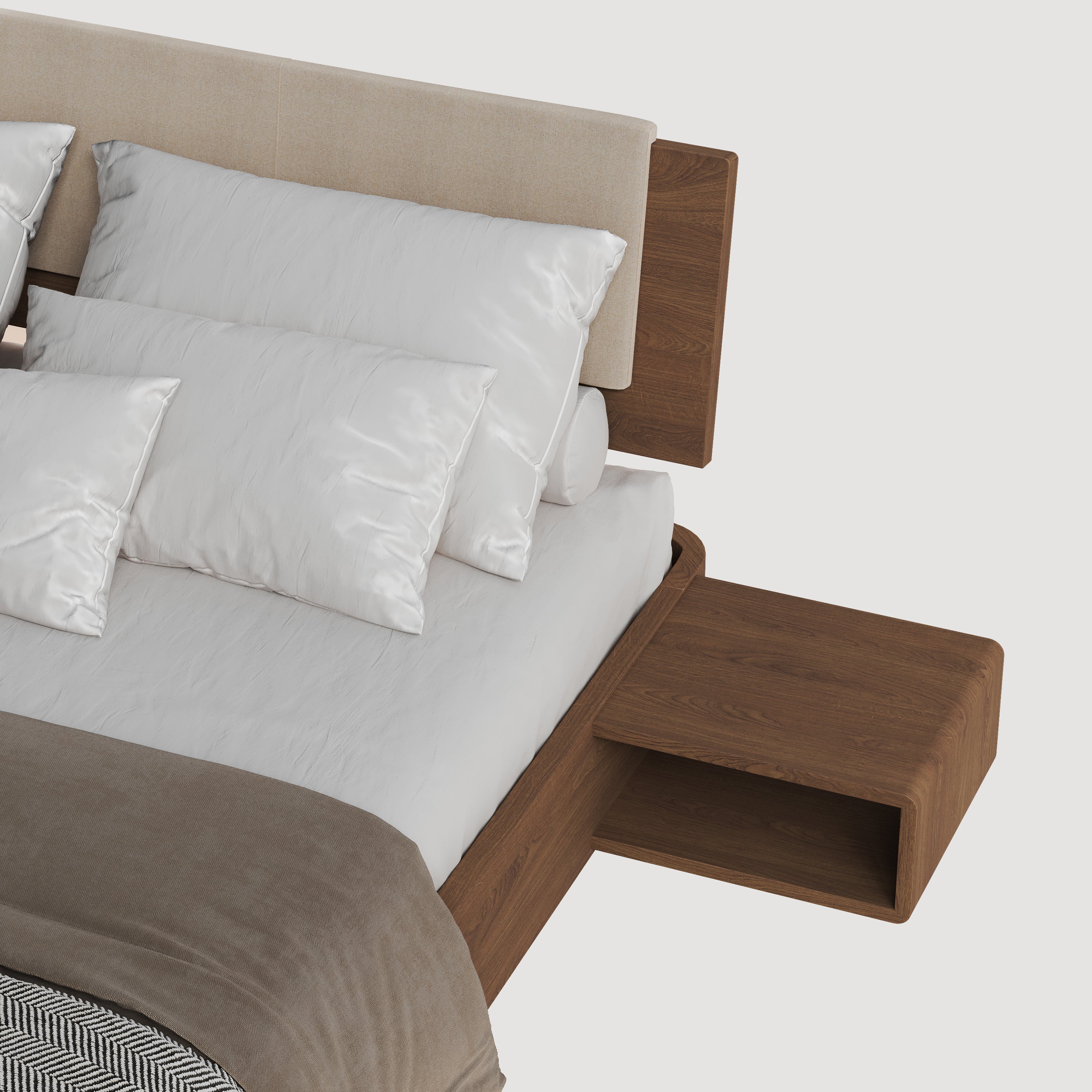 Lugo Modern Stained Brown Oak